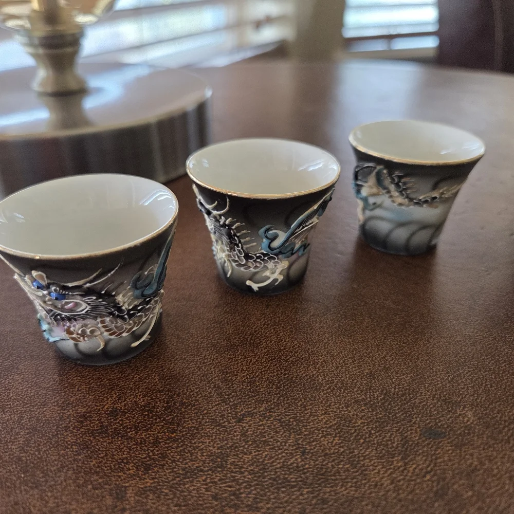 Moriage Dragonware japanese moriage